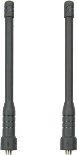 Paquete de 2 antena universal Walkie Talkie SMA-Hembra UHF 400-470Mhz antena para PUXING PX-777 PX-888 UV-5R Kenwood HYT Radio
