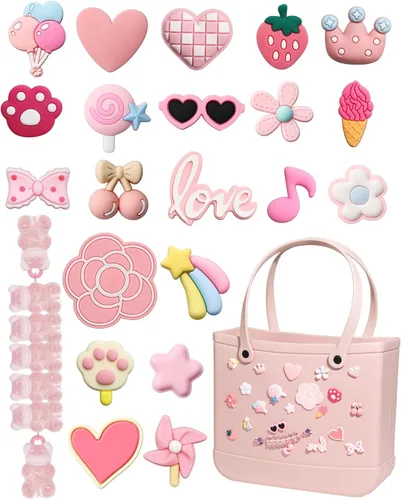 Miniatura 19 de Mon Caramel Resina Bolsa de Playa Accesorios Encantos,Resina Playa Totes Accesorios Insertos,Daisy Flower Bag Charms