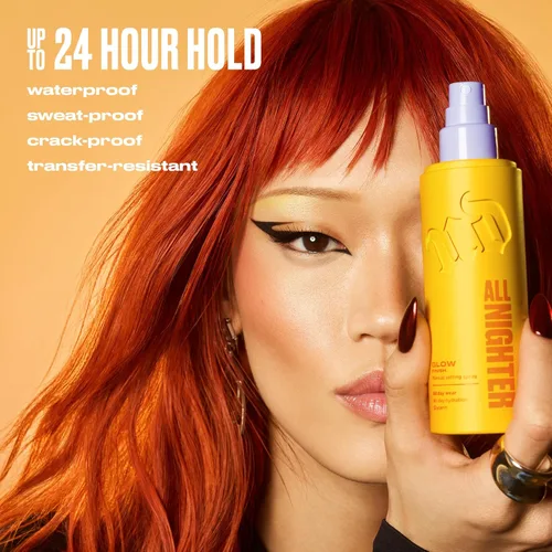 Miniatura 3 de Urban Decay All Nighter - Spray Fijador de Maquillaje Impermeable de Viaje, Acabado de Brillo Piel de Cristal, Hasta 24 Horas de Uso, Niebla Facial