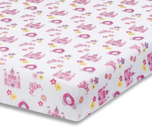 Miniatura 47 de EVERYDAY KIDS Juego de 2 sábanas bajeras ajustadas para cuna de niño, 100% microfibra suave y transpirable, sábana para bebé, se adapta al colchón