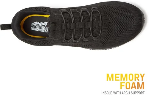 Miniatura 4 de Avia Anchor SR - Zapatos de malla antideslizantes resistentes al agua para hombre, para restaurante, trabajo y seguridad para hombre, mediano