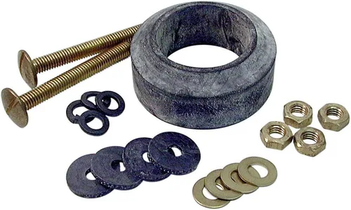Miniatura 2 de Danco 88359 Kit de reparación de inodoro de tanque a tazón para Eljer, color negro