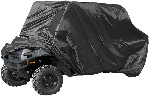 Zpana Cubierta para ATV, impermeable al aire libre, resistente, a prueba de viento, Ripstop, protector para 4 ruedas, accesorios de cubierta de