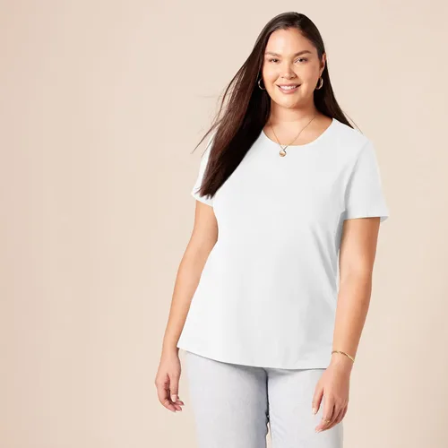 Miniatura 343 de Amazon Essentials Women's Regular-Fit Short-Sleeve Crewneck T-Shirt
