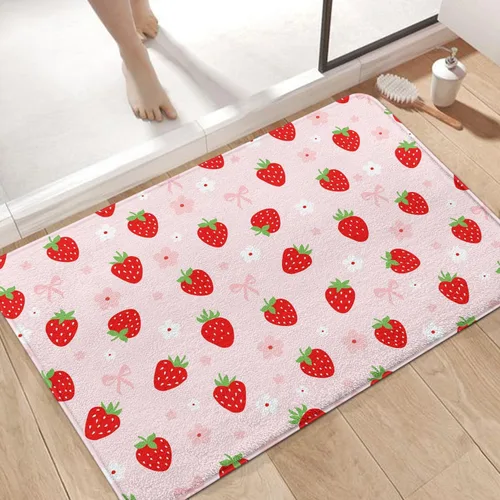 Miniatura 20 de Alfombra Tapete de Baño Abstracta Boho de Mediados de Siglo - Alfombra de Baño de Goma Antideslizante Absorbente Suave para Bañera Ducha Lavabos