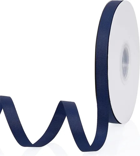 Miniatura 12 de Cinta de grogrén de doble cara de color liso azul bebé de 1-1/2 pulgadas x 50 yardas para envolver regalos, bodas, fiestas, manualidades, lazos