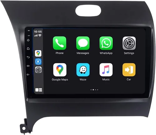 SYGAV Radio de coche Android 11 para Kia Forte 2012-2017 con Carplay inalámbrico Android Auto 10.2 pulgadas pantalla táctil estéreo unidad principal