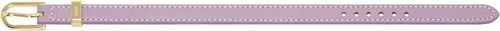 Miniatura 4 de Fossil - Pulsera de acero inoxidable y cuero genuino para mujer
