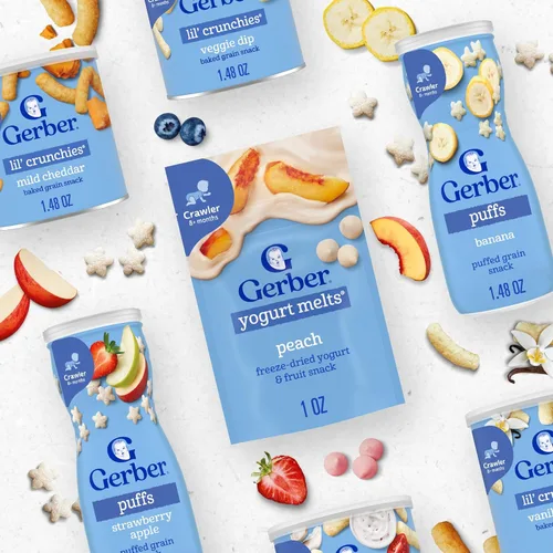 Miniatura 7 de Comida para bebés Gerber, Snacks para bebés