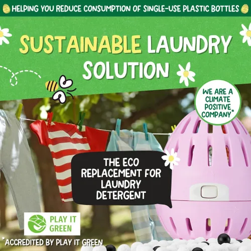 Miniatura 5 de Ecoegg Detergente para ropa sucia, 70 cargas, flor de primavera, piel sensible