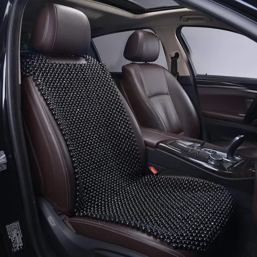 Miniatura 8 de Fundas de asiento para coches y camiones con cuentas naturales refrescantes, duraderas, con cuentas de 18 mm, fundas para asientos de coche