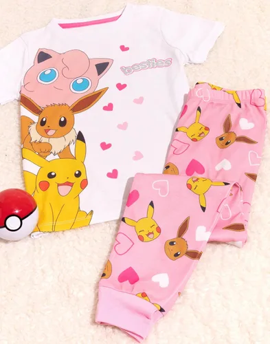 Miniatura 2 de Pokemon Pijama para niñas y niños con personajes de Besties, Blanco