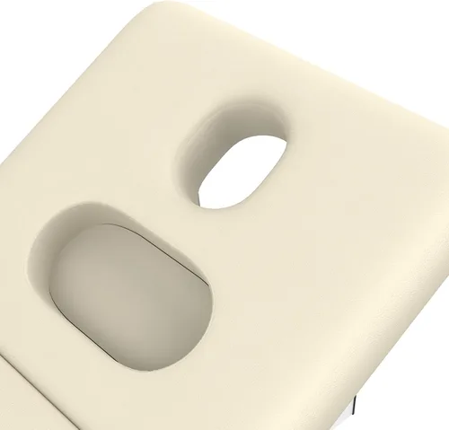 Miniatura 9 de pouseayar Mesa de masaje estacionaria, 75 pulgadas de largo y 31.5 pulgadas de ancho, cama de esteticista resistente, marco de metal de 800 libras