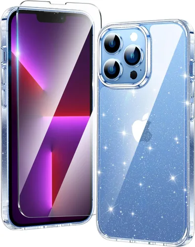 Miniatura 618 de FNTCASE Funda para iPhone 13 Pro-Max: Fundas magnéticas transparentes compatibles con Magsafe Slim anti amarillamiento protección contra caídas