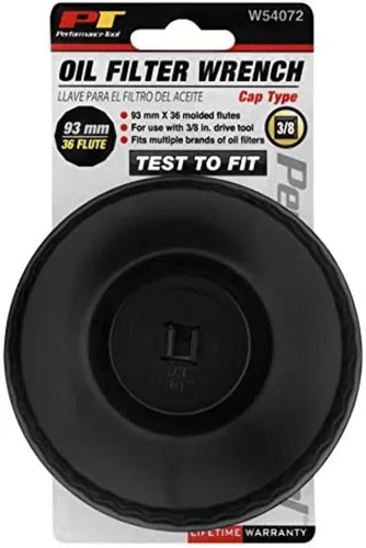 Miniatura 18 de Performance Tool W54065 - Llave para tapa de filtro de aceite de 73 mm con 14 estrías