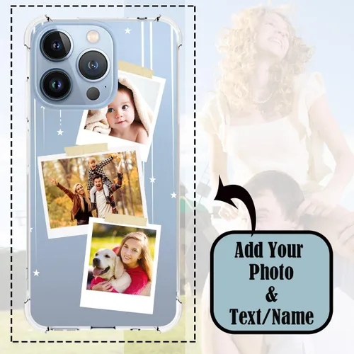 Miniatura 2 de Funda personalizada para Apple iPhone 13 Phone Mini Pro Max Promax con fotos personalizadas, imagen personalizada iP13, delgada, flexible, gel