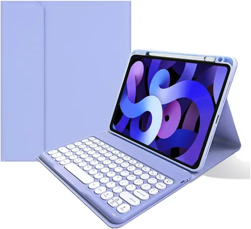 Miniatura 13 de kaitesi Funda de teclado para iPad A16 de 11ª generación de 11 pulgadas 2025, iPad de 10ª generación de 10.9 pulgadas 2022, funda de teclado