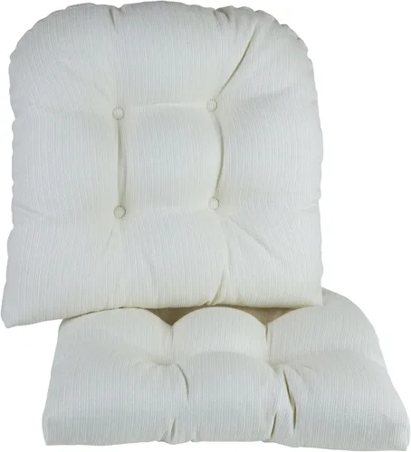 Miniatura 93 de Klear Vu Gripper Overstuffed - Cojines universales antideslizantes para silla de comedor para decoración de cocina o uso de oficina, almohadilla