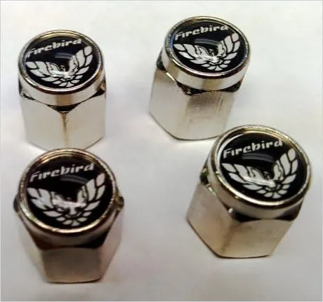 Miniatura 10 de Compatible con tapones de válvula Pontiac Firebird Formula (negro, blanco/rojo)