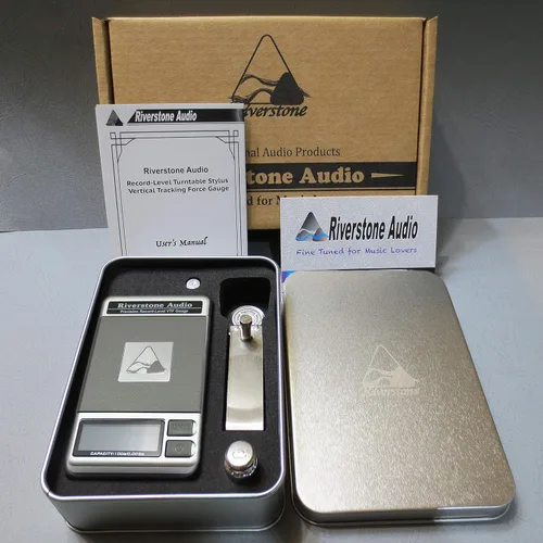 Miniatura 7 de Medidor de presión de fuerza de seguimiento de lápiz giratorio de nivel de registro de precisión, 3.53 oz, resolución de 0.00 oz (plata)
