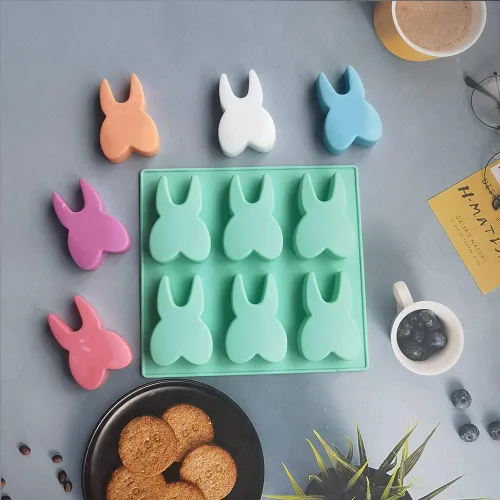 Miniatura 6 de Molde de silicona para dientes con forma de dientes, bandeja para cubitos de hielo, molde de chocolate, molde para dulces, mini molde para jabón