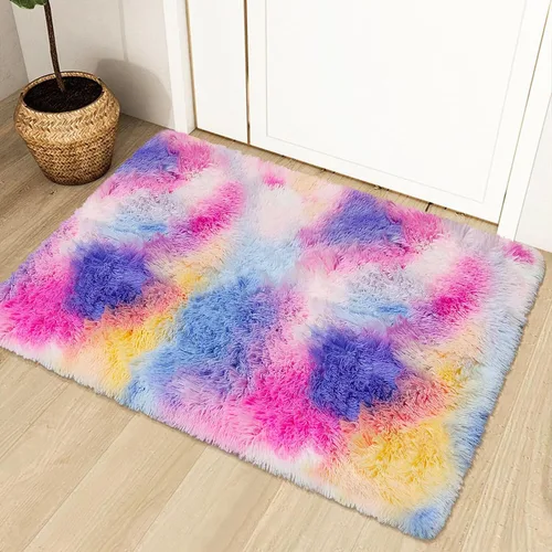 Miniatura 85 de Alfombras de pasillo beige de 2 x 6 pies para dormitorio, sala de estar, alfombra de felpa suave y esponjosa, alfombra de pasillo para pasillos