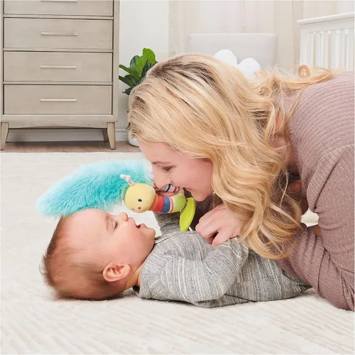 Miniatura 4 de GUND Baby Tinkle Crinkle Collection The Play Together - Peluche sensorial de oruga, 12 pulgadas Caterpillar 12