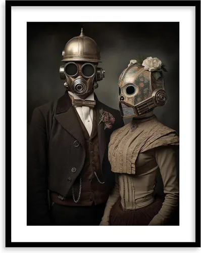 Miniatura 49 de Láminas de Arte de Retratos Victorianos de Star Wars - Impresión de Arte Fino Giclée Premium - Decoración de Pared Steampunk Estética, Póster Darth
