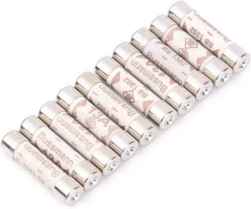 Miniatura 4 de Fusibles 10 unids/set de fusible de enchufe británico BS1362 3A 5A 10A 13A 6X25 Fusible de tubo de cerámica británico Casa Doméstica Hold Red Plug