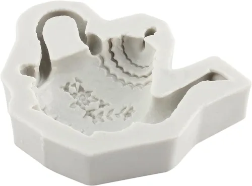 Miniatura 4 de Moldes de silicona para fondant, molde de chocolate para fiesta de té, decoración de tartas de azúcar, decoración de cupcakes, pasta de goma