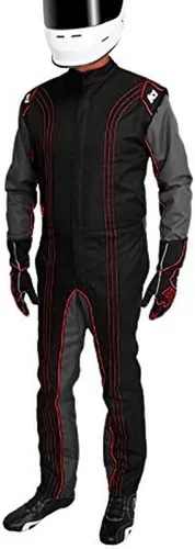 Miniatura 25 de K1 Race Gear CIK/FIA traje de competición de go kart, nivel 2, aprobado, 5XS, Anaranjado