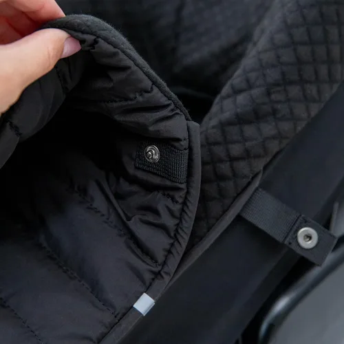 Miniatura 6 de Little Unicorn Saco para asiento de automóvil para bebé, resistente a la intemperie, con cierre magnético, respaldo antideslizante y diseño de arnés