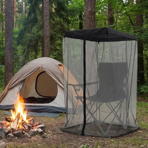 Miniatura 7 de Outdoor Folding Chair Meshes Portables Chair Canopies Breathable Tent for Camping and Fishing