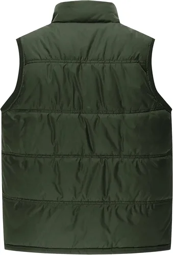 Miniatura 3 de MAGNIVIT Chaleco de forro polar para hombre, cálido y grueso, para viajes, pesca