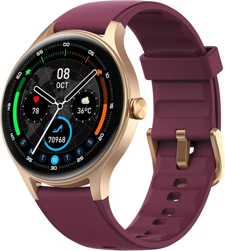 Miniatura 14 de Woneligo Relojes inteligentes para hombres y mujeres, reloj AMOLED de fitness con pantalla táctil de 1.57 pulgadas para iPhone y Android, monitor