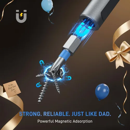 Miniatura 6 de 42 in 1 Magnetic Screwdriver Set with Gift Box, Father’s Day Gifts for Men, Husband, Dad, Ratchet Screwdriver Set for Furniture, Computer, Bicycle