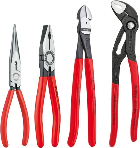 Miniatura 2 de KNIPEX Tools Cobra - Juego de 4 alicates de punta de aguja y cortador combinado KNIPEX - 31 11 160 Tools - Alicates de punta de aguja