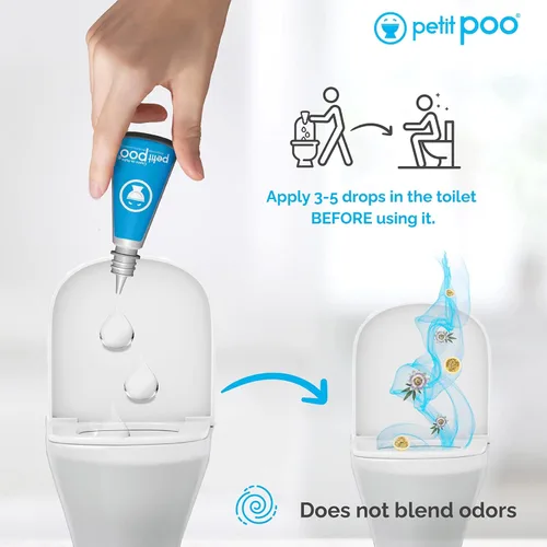 Miniatura 4 de Eliminador de gotas de olores de inodoro totalmente natural, desodorizante, bloqueador de olores, ambientador líquido - Botella personal
