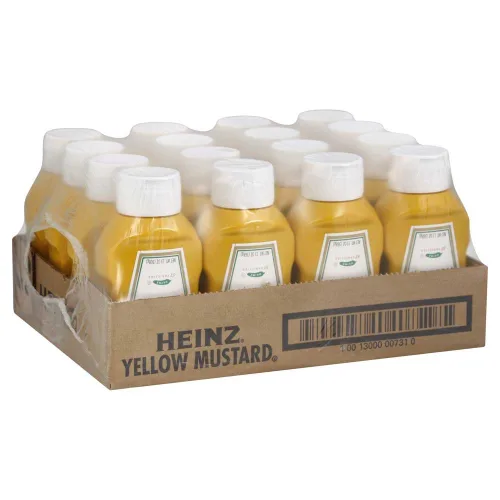 Miniatura 23 de Heinz Mostaza amarilla, 14 oz (396.89 g)