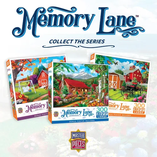 Miniatura 7 de MasterPieces Rompecabezas de 300 Piezas EZ Grip – Escena de Playa Coastal Getaway – Rompecabezas de Piezas Grandes para Personas Mayores, Adultos