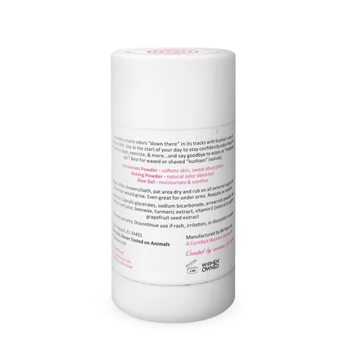 Miniatura 5 de Kushae Desodorante femenino natural en barra para mujer, sin aluminio, totalmente natural, sin perfume y sin fragancia, desodorante sólido, 2 onzas