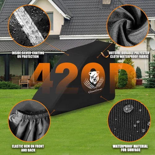 Miniatura 3 de ClawsCover Cubierta de cinta de correr impermeable a prueba de polvo para máquina de correr, equipo de entrenamiento de ejercicio, protección