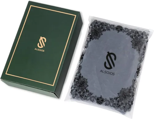 Miniatura 8 de SOJOS Chal de punto grueso acanalado de felpilla ligero y ultra suave para mujer, para otoño e invierno, chal envolvente SC326