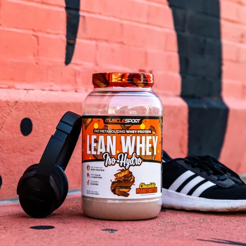 Miniatura 6 de Musclesport Lean Whey Revolution™ Proteína en polvo – Aislado de proteína de suero – Bajo en calorías, bajo en carbohidratos, bajo en grasa, sabores