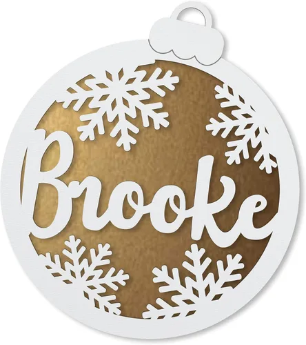 Miniatura 9 de Bolas de madera para árboles, regalos personalizados, adorno de Navidad, decoración de Navidad, regalos familiares, regalos de adorno de vacaciones