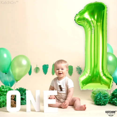 Miniatura 735 de KatchOn, Globo grande azul número 2 de 40 pulgadas Decoraciones de cumpleaños de Baby Shark para niño de 2 años Globo azul número 2 Globo