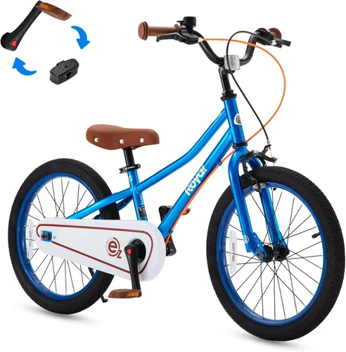 Miniatura 12 de RoyalBaby - Bicicleta para niños, Terra EZ, bicicleta convertible de equilibrio a pedal, 14, 16 y 18 pulgadas, fácil de aprender a equilibrar