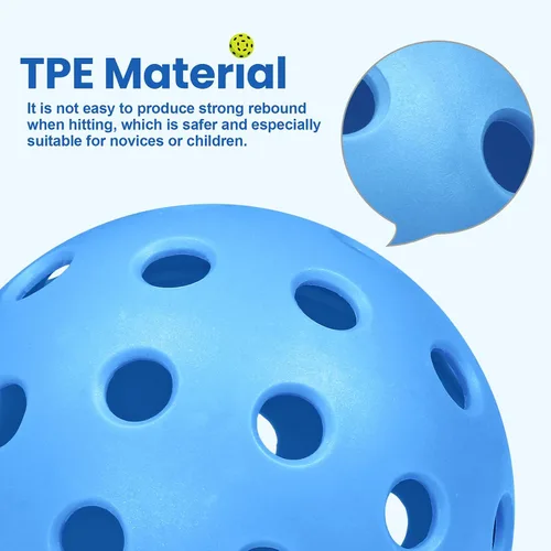 Miniatura 4 de FoDau770 Bolas de pickleball Azul