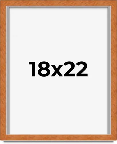Miniatura 345 de Marco de 3 x 3 pulgadas, marco de madera maciza de nuez miel tradicional marrón Ancho de moldeo de 0.875 pulgadas Profundidad de conejo de 0.875