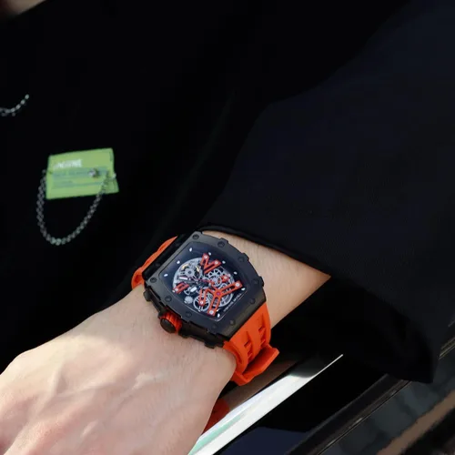 Miniatura 5 de TSAR BOMBA Relojes mecánicos automáticos de lujo para hombre movimiento japonés cristal de zafiro Reloj impermeable de 1640ft Relojes de pulsera